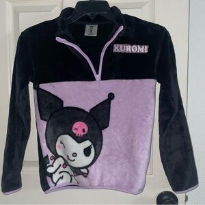 Sanrio Kuromi Black and Purple Kids Sweater